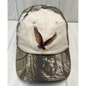 Woodland Creek Eagle Adjustable‎ Camo Hunting Outdoor Baseball Cap Hat NWT